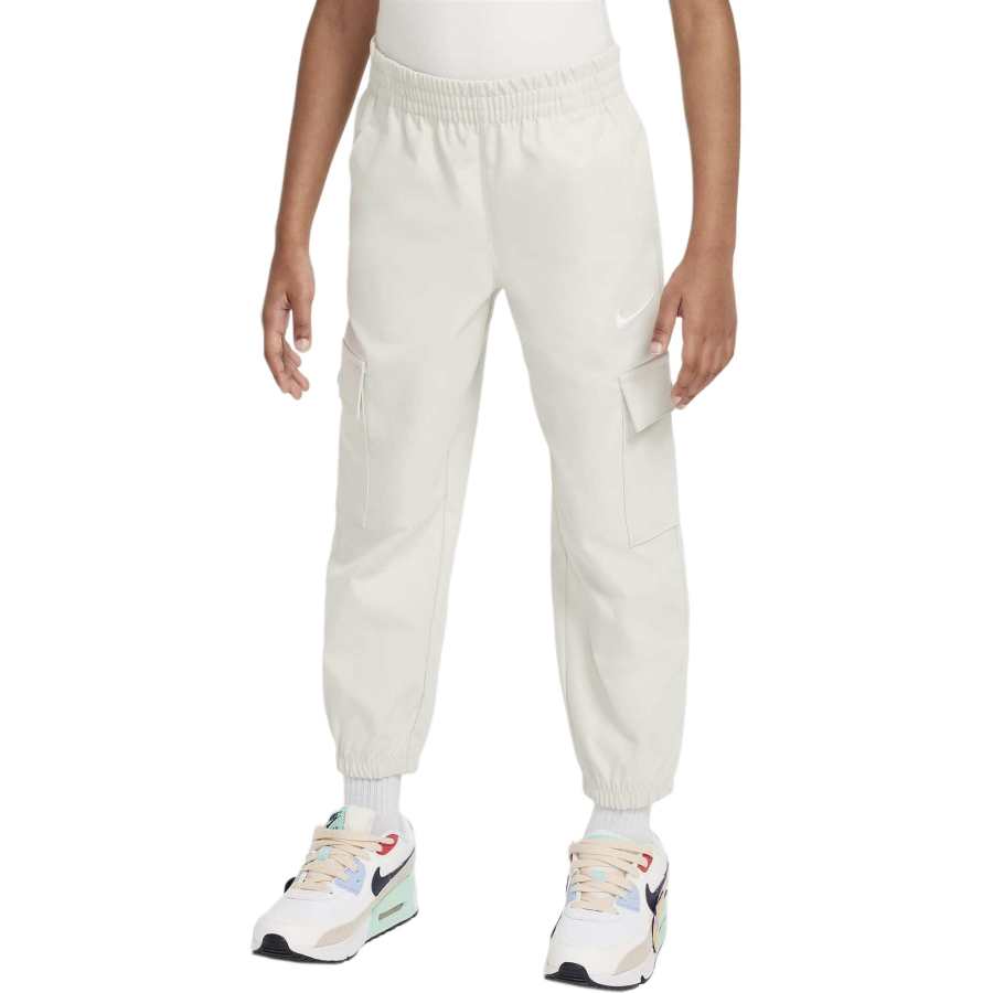 Nike Nike Knitted Sweatpants Sportswear Bone Children Aged 3 7 Years Old