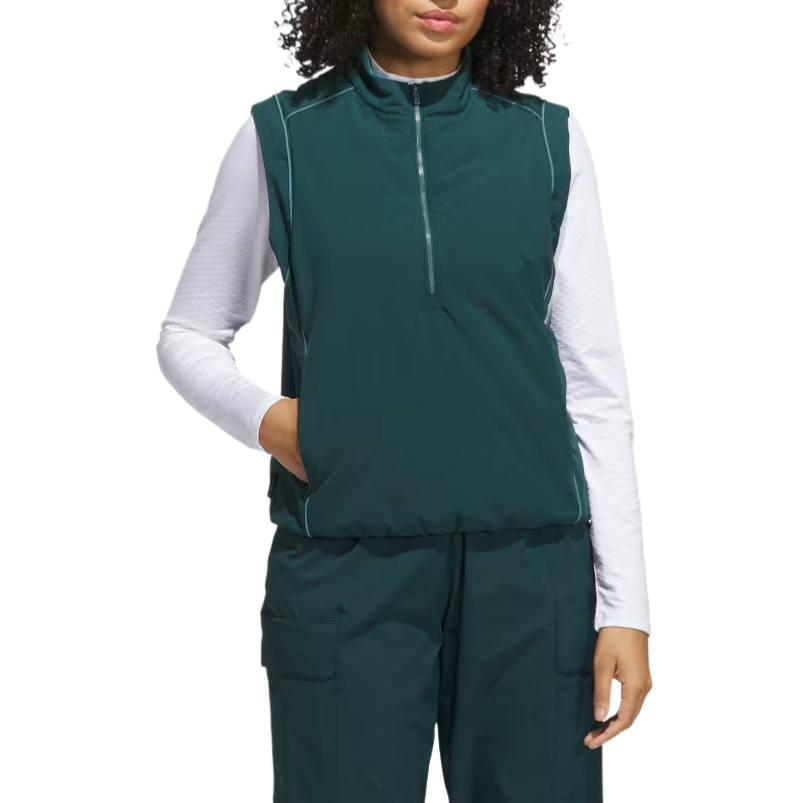 Adidas Adidas Free Shipping With AdiClub Beyond Twistweave Loose Quarter Zip Vest