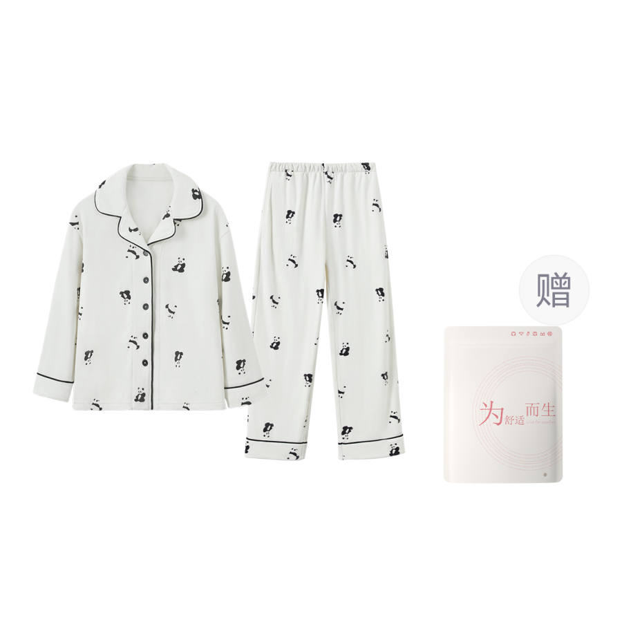 HONGDOUJUJIA Red Beans At Home Pajamas Women's