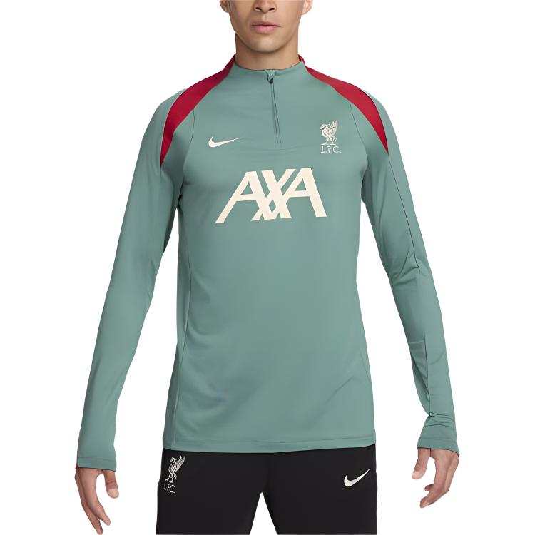 Nike Nike Liverpool SS24 Dri FIT Collection Model Liverpool F.C. Strike Soccer Jersey Men's Green Red