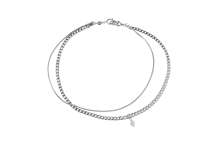 KLIN KLIN Titanium Steel Necklaces Men's