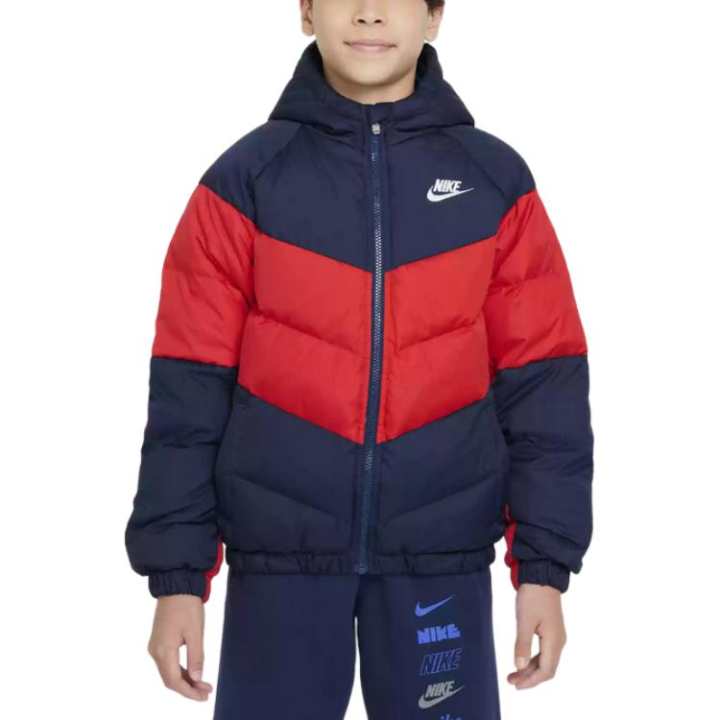 Nike Nike Down Jacket Red/Black Teenagers