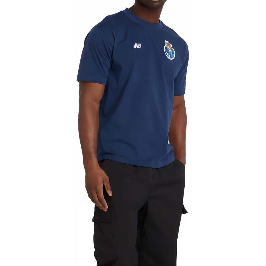New Balance New Balance FC Porto Small T Shirt Men's Marine Blue