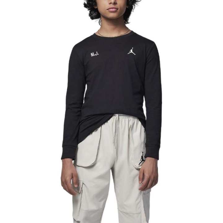 Jordan Jordan T Shirt MJ Black Teenagers