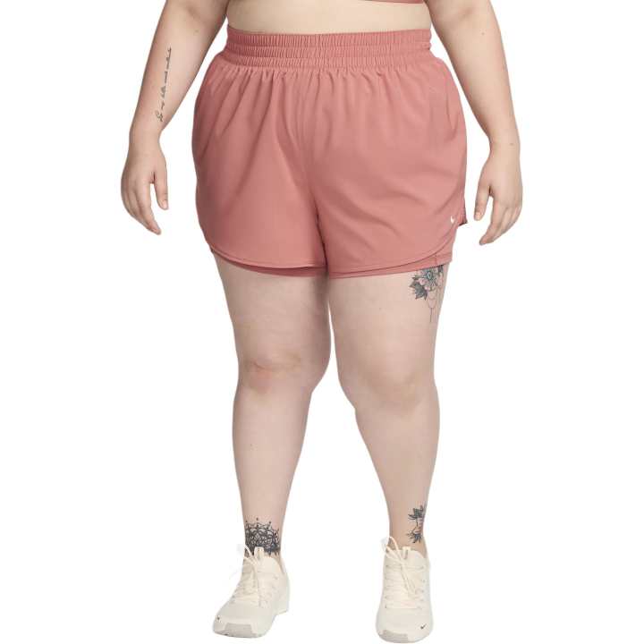 Nike Nike Dri-FIT One Women's High-Waisted 3" 2-in-1 Shorts Plus Size