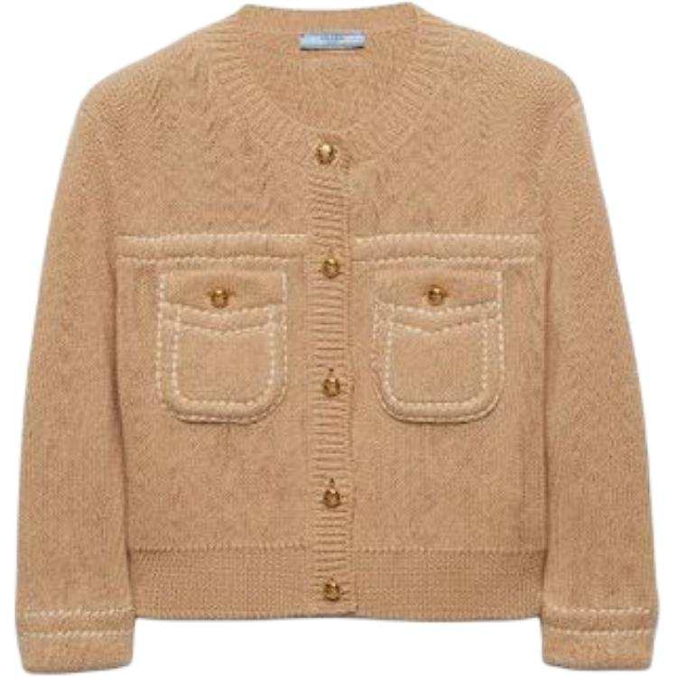 PRADA PRADA Jackets & Coats Women's Light Beige