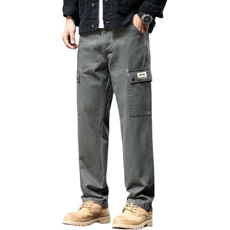 Jeep Casual Pants Men's Moderate Straight Fit Pants