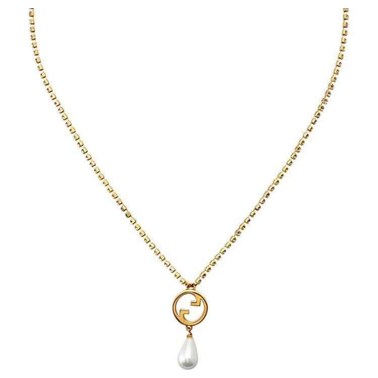 GUCCI Blondie Crystal Necklace