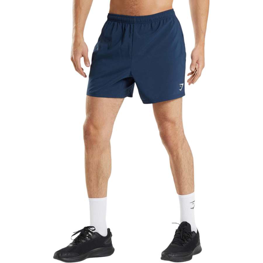GYMSHARK ARRIVAL 5' SHORTS Casual Shorts Men's Marine Blue