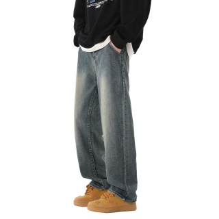 JUNGLE PANDA Jeans Unisex Moderate Straight Fit Pants