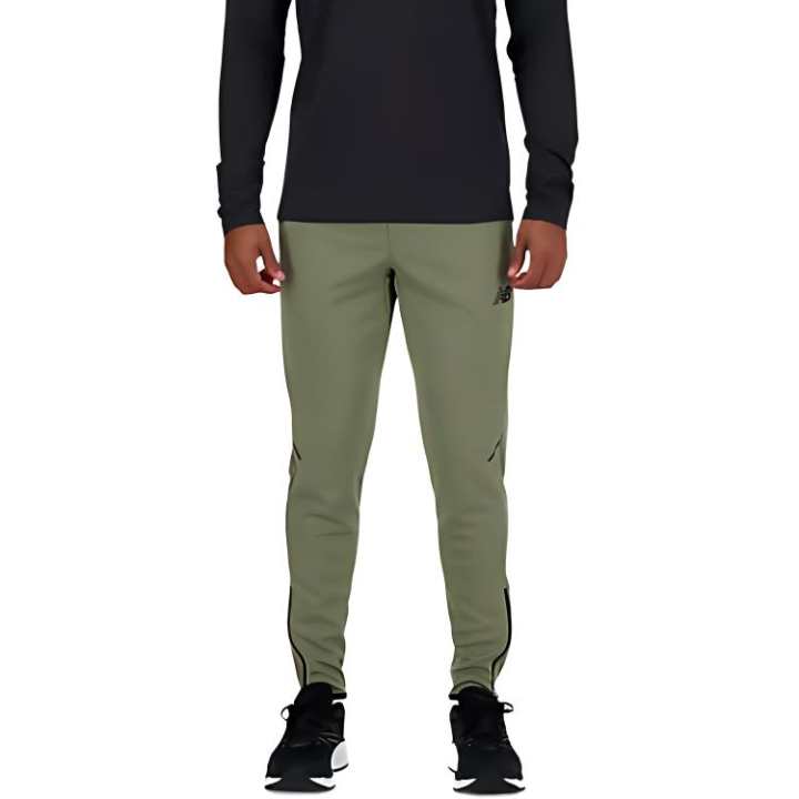 New Balance New Balance Tenacity Knitted Sweatpants Men's Black Olive Stone