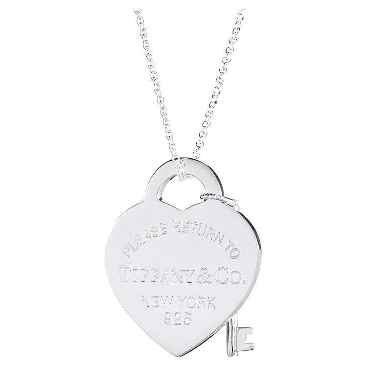 TIFFANY & CO. Return To Tiffany Collection 925 Sterling Silver Necklaces Women's Silver