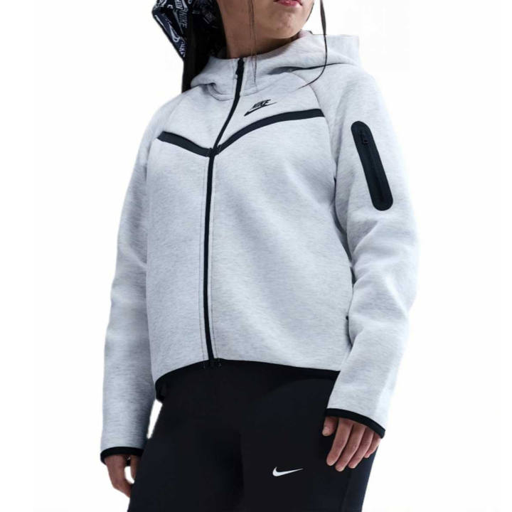 Nike Nike Sweatshirt Sportswear Tech Fleece SS25 Gray Teenagers