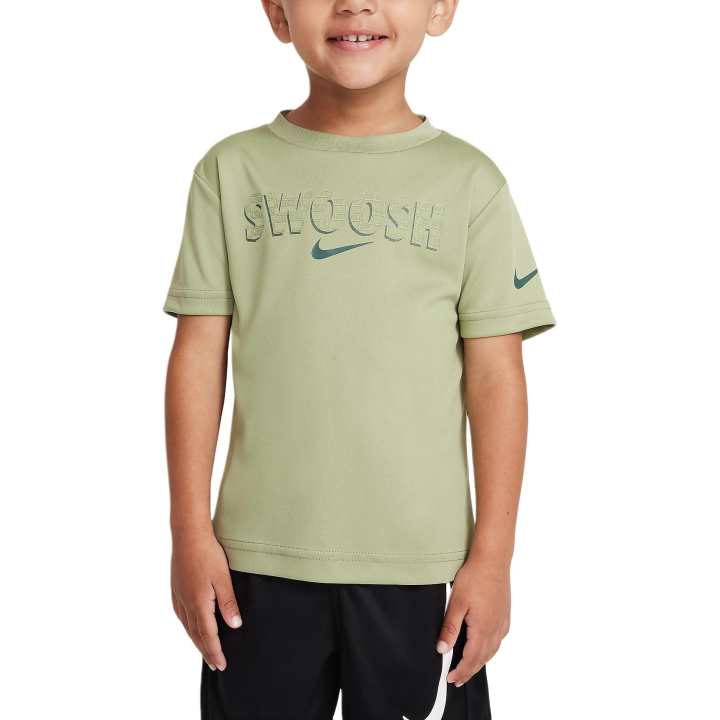 Nike Nike T Shirt Oil Green Children Aged 3 7 Years Old
