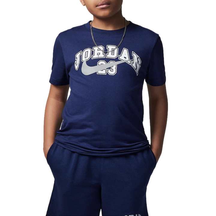 Jordan Jordan Flight MVP23 T Shirt Marine Blue Teenagers
