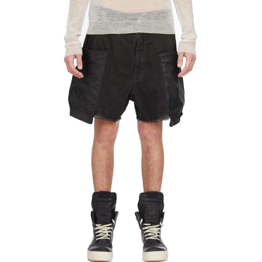 RICK OWENS RICK OWENS/RO Casual Shorts Men's Black