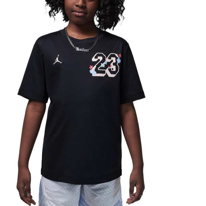 Jordan Jordan 23 T Shirt Gray Black Kids'