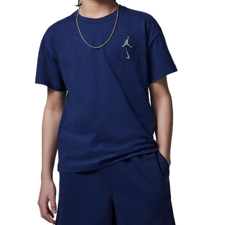Jordan Jordan MVP23 T Shirt Midnight Blue Teenagers