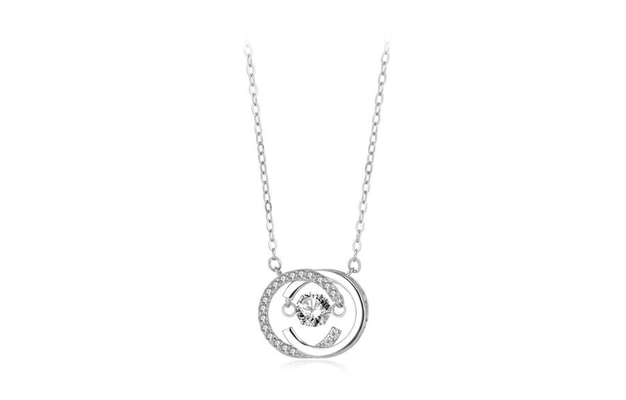 COPI Zircon With 925 Sterling Silver Necklaces Women's