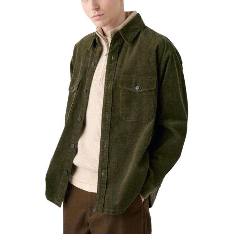 UNIQLO Jackets & Coats Unisex Dark Olive