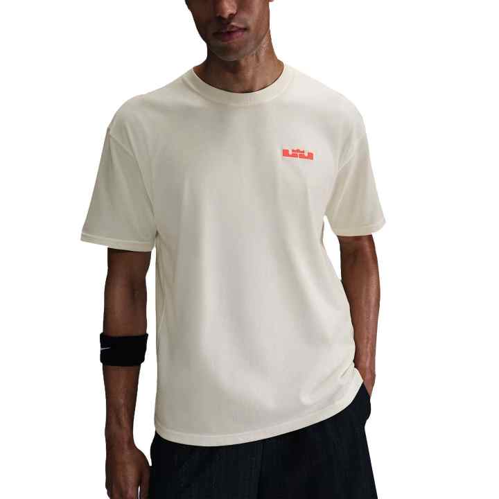 Nike Nike Max90 T Shirts Men's Beige Crew Neck Moderate