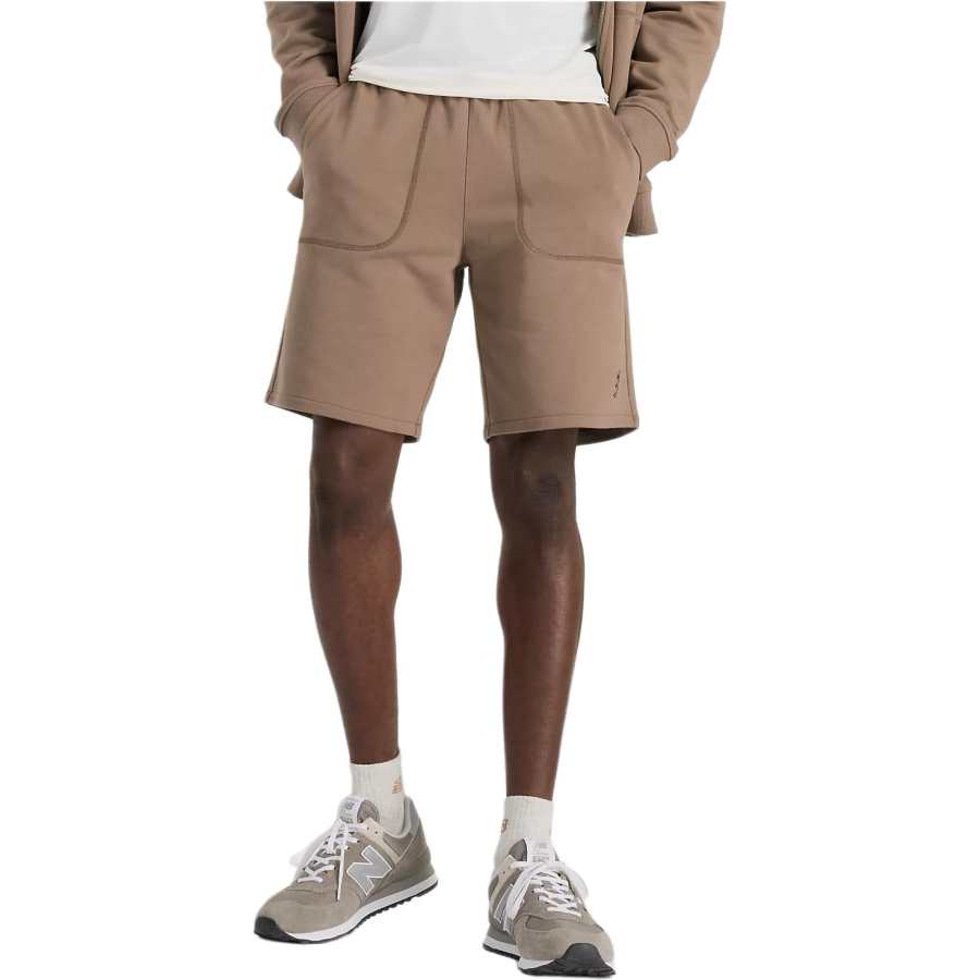 New Balance New Balance Ohtani French Terry 9' Casual Shorts Men's Khaki