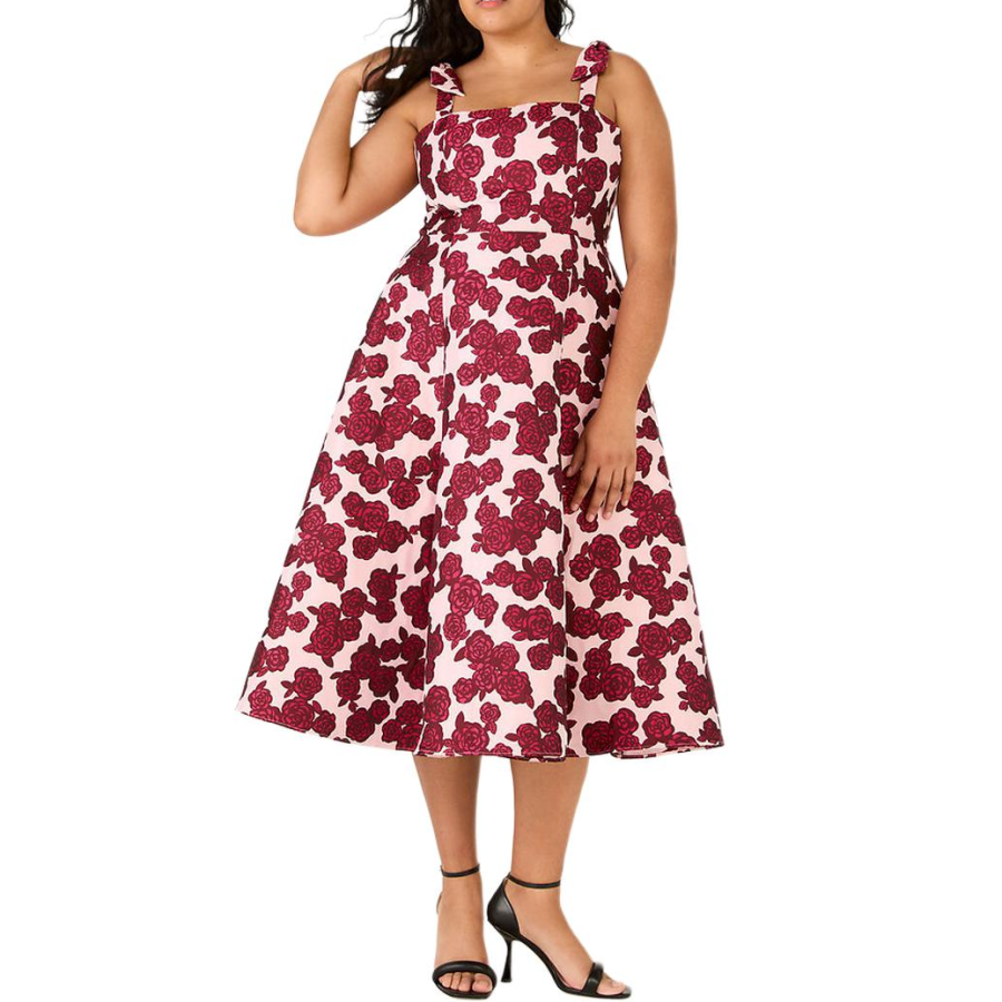 Kate Spade FW24 Slip Dress Women's Pink