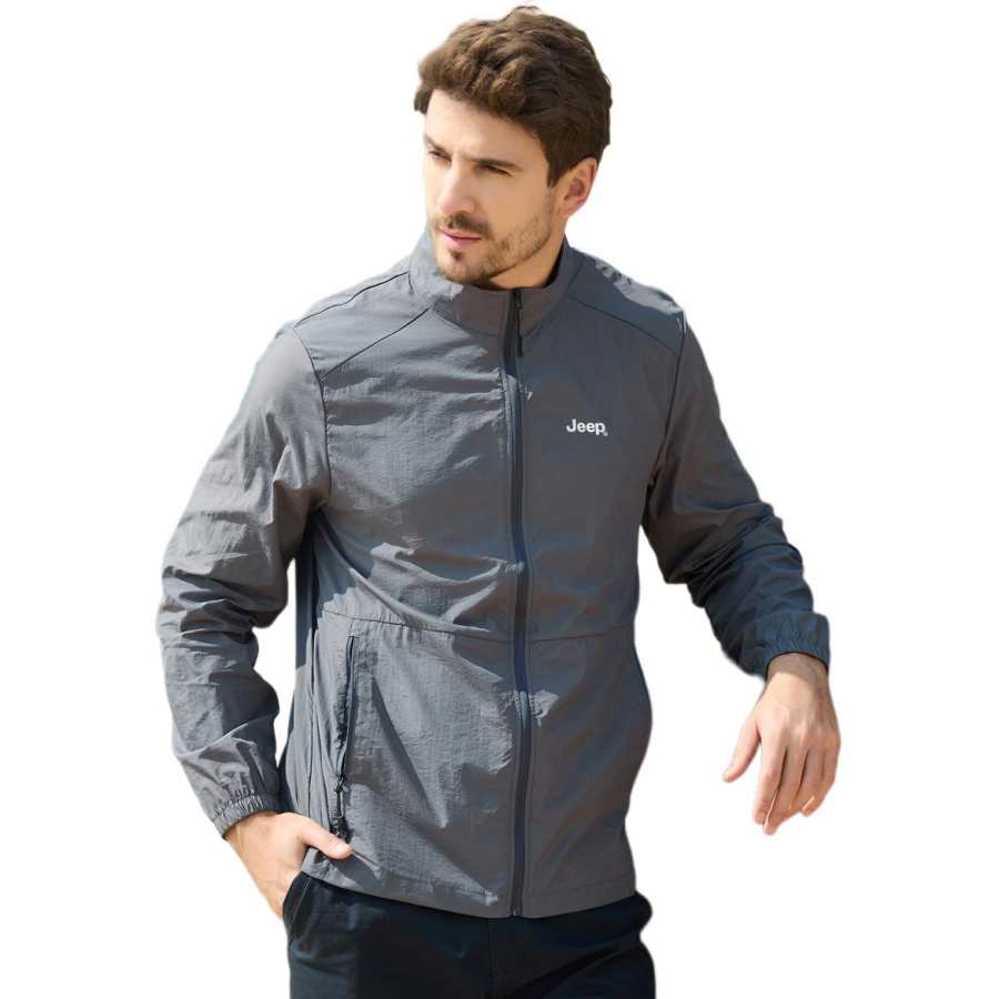 Jeep Breathable And Quick Dry Cooling UV Protection Super Light Sun Protection Clothing Unisex