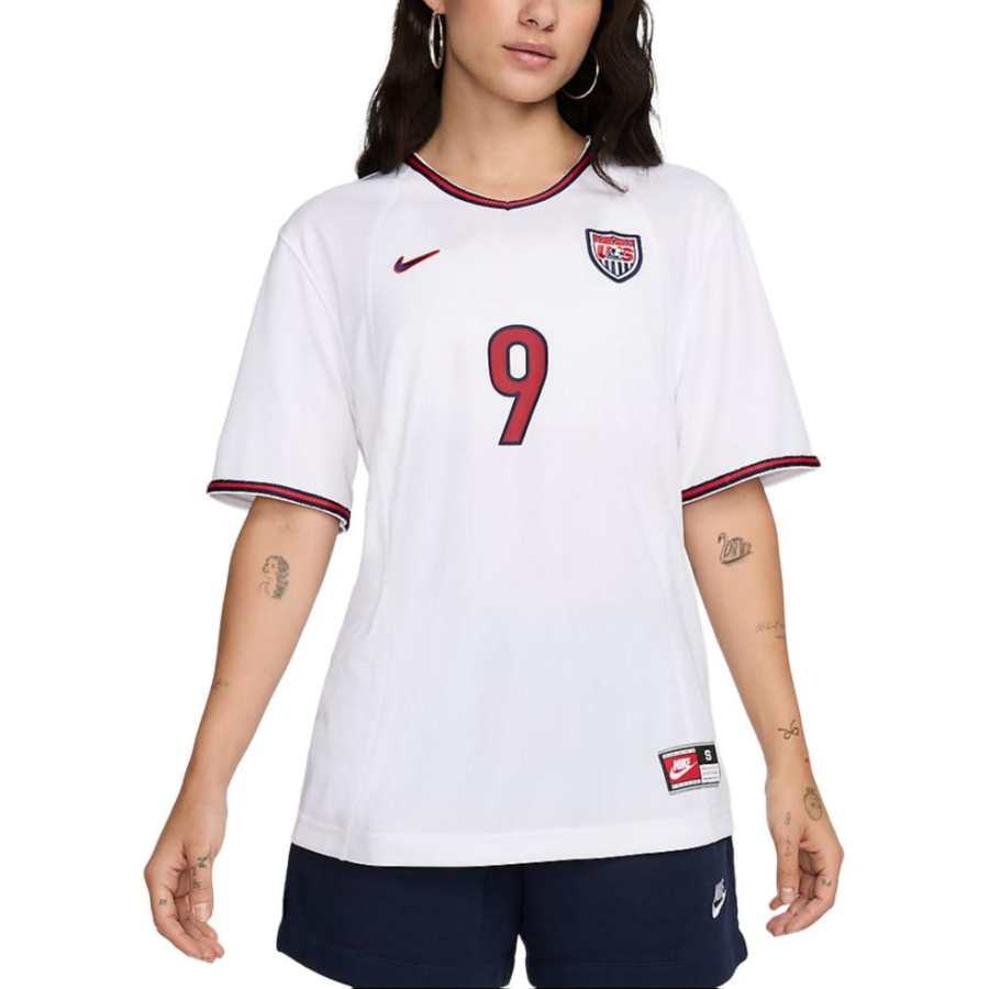 Nike Nike United States National Team Soccer Jersey Women's White/Royal Blue