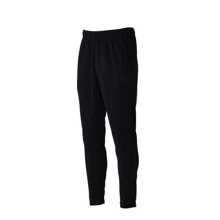 New Balance New Balance Knitted Sweatpants Men's Black Moderate Cuffed Pants