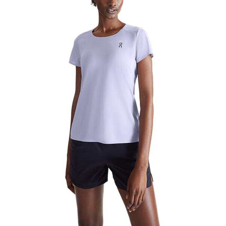 On On Regular T Shirt Women's Lavender/Black