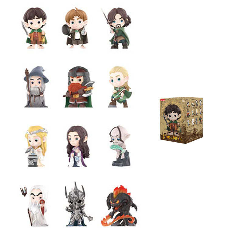 POP MART Finger Rings King Classic Collection Mystery Boxes Single Mystery Box/Whole Box 12 Pcs