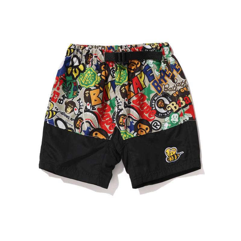 A BATHING APE Shorts Children Aged 3 7 Years Old