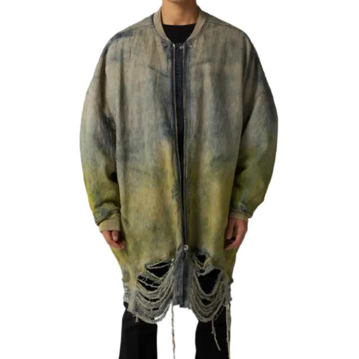 RICK OWENS RICK OWENS/RO Down Jacket Unisex Gray