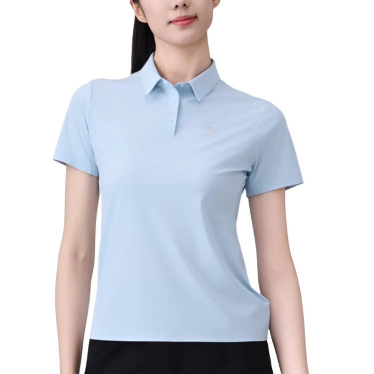 BLACK YAK DESIGNED BY MOUNTAINEERS Polo Shirts Women's Polo Collar Thin Straight Fit