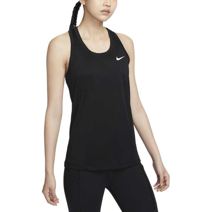 Nike Nike Tank Tops Women's Black U Neck Moderate Racerback
