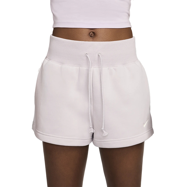 Nike Nike Sportswear Phoenix Fleece Sports Shorts Women's Platinum Purple