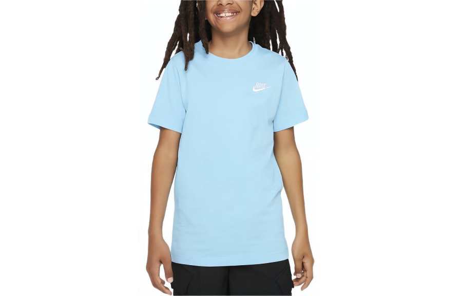 Nike Nike Sportswear T Shirt Sky Blue Kids'