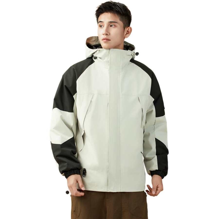 361° 361° Down Jacket Unisex Frost White/Super Black