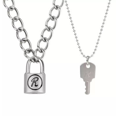 TRIDENT Alloy Titanium Steel Necklaces Unisex