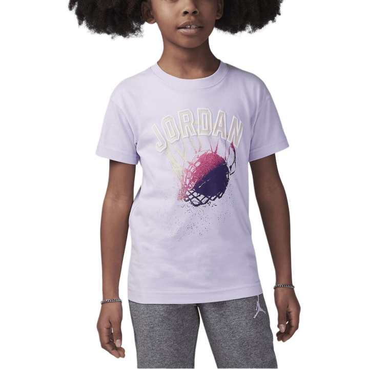 Jordan Jordan Hoop Style T Shirt Kids' Violet