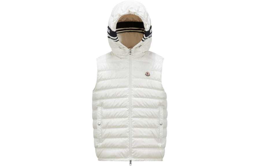 Moncler Moncler Clai Rib Bone Down Jacket Men's White