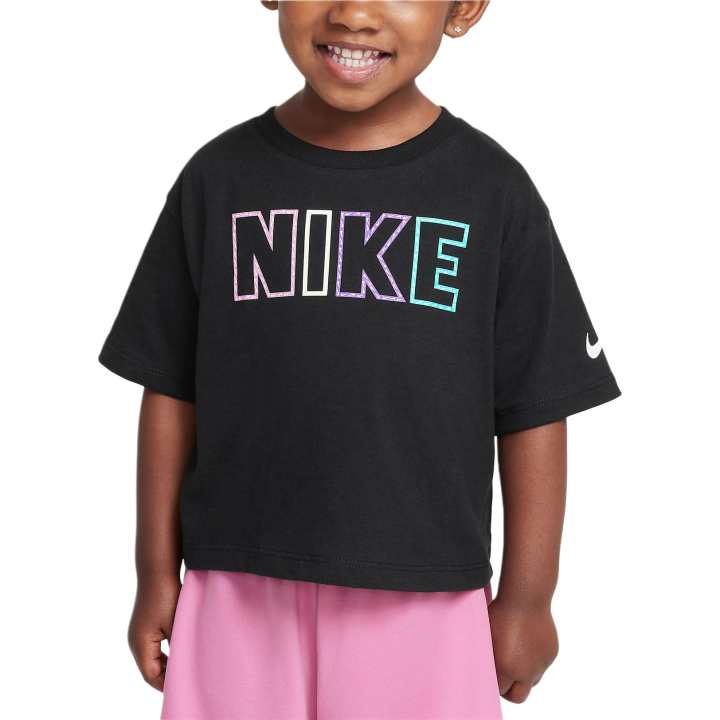 Nike Nike T Shirt Black Children Aged 3 7 Years Old