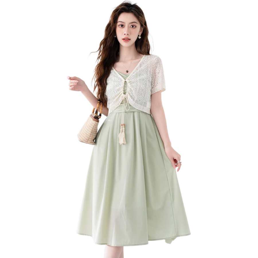 BALENO Short Sleeved Dress Summer Women's