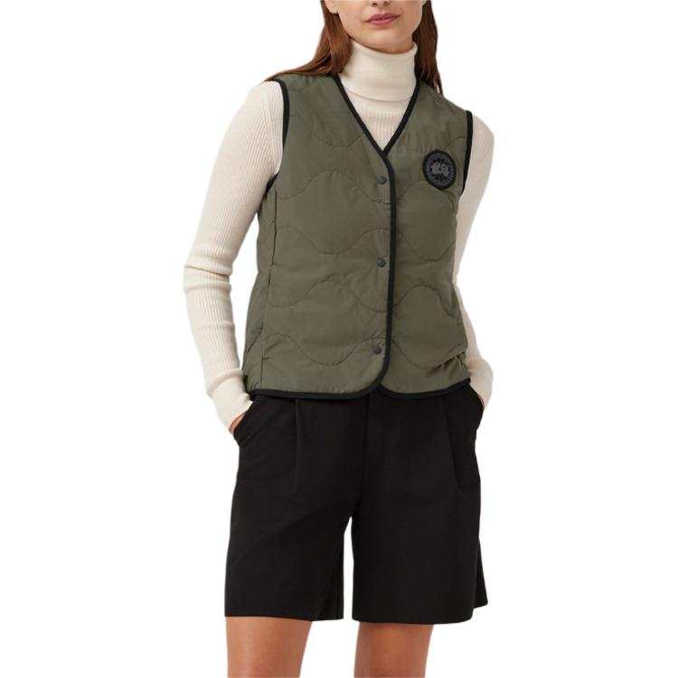 Canada Goose SS24 Vest Women's Gray Green