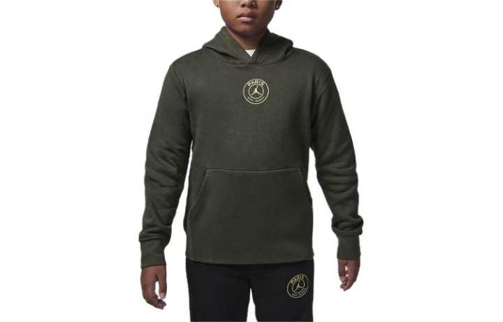 Jordan Jordan Paris Saint Germain Sweatshirt Kids' Olive Green
