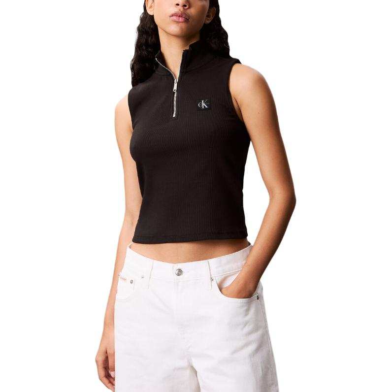 CALVIN KLEIN Tank Top Women's Black