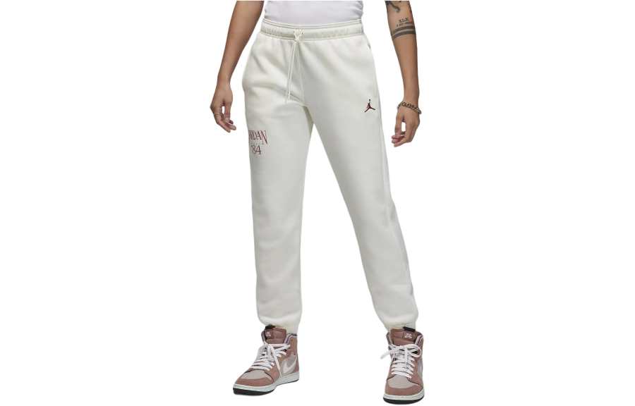 Jordan Jordan Brooklyn Fleece Knitted Sweatpants Women's Ivory