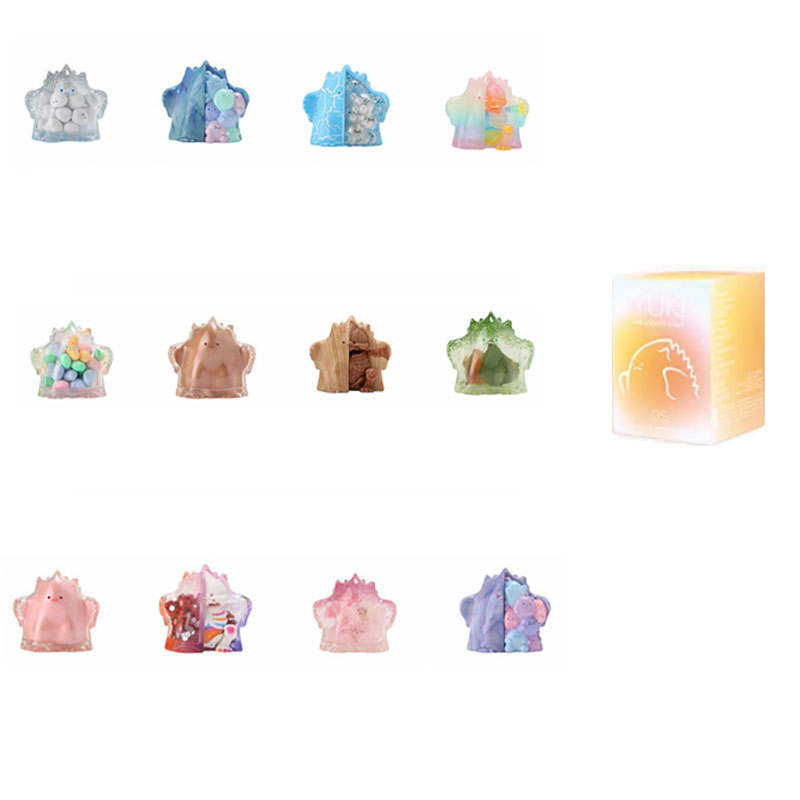 POP MART YUKI All Season Collection Figure Mystery Boxes Single Mystery Box/Whole Box 12 Pcs