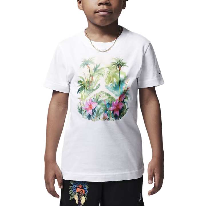 Jordan Jordan Flight EssentialsJumpman T Shirt White Children Aged 3 7 Years Old
